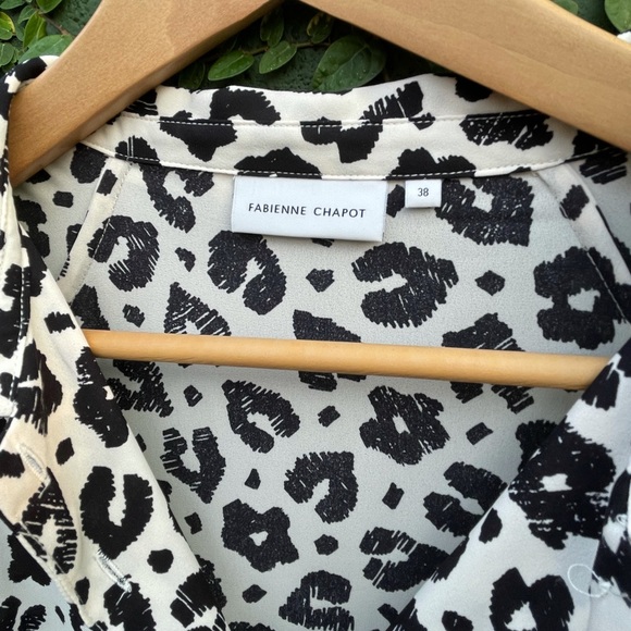 Fabienne Chapot | Brizo Leopard Dress | Size 6/8 - Picture 13 of 15